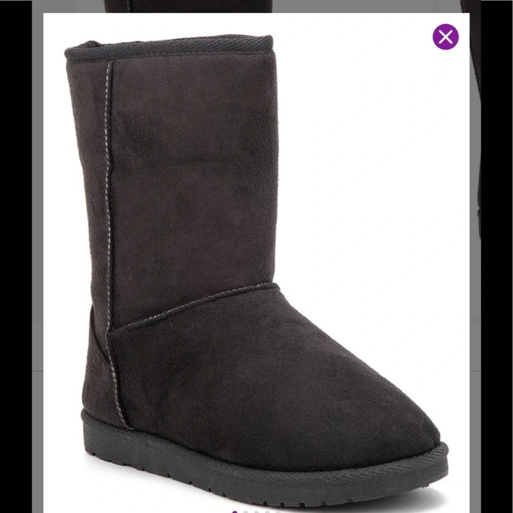 NIB-Olivia Miller Faux-Fur Lined Boot